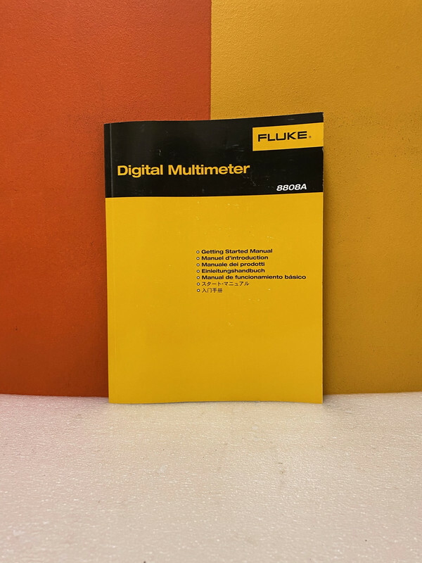 Fluke 2716412 8808A Digital Multimeter Comprehensive Start Guide