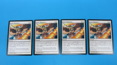4x  SWIFT MANEUVER   PLAYSET  COLDSNAP  MTG MAGIC THE GATHERING NM /UNPLAYED