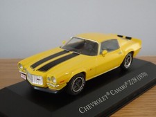 ALTAYA IXO CHEVROLET CAMARO Z/28 YELLOW & BLACK 1970 CAR MODEL PP07 1:43
