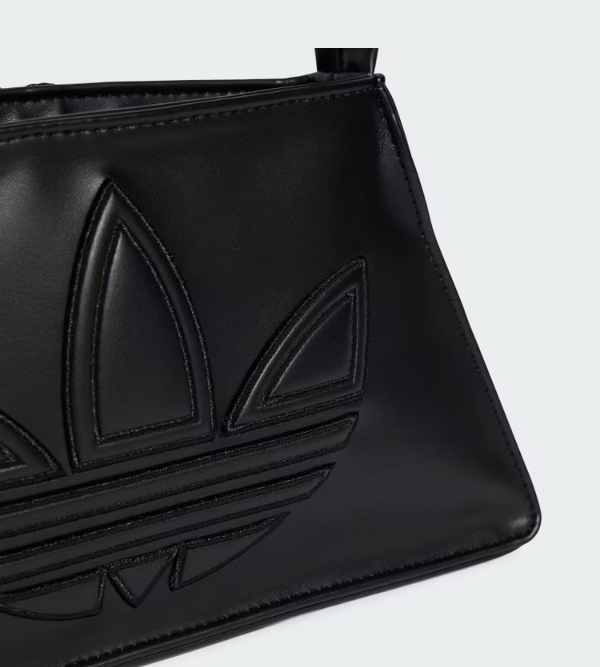 adidas Polyurethane Outline Trefoil Shoulder Bag Women's