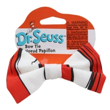 The Cat in the Hat Striped Bow Tie