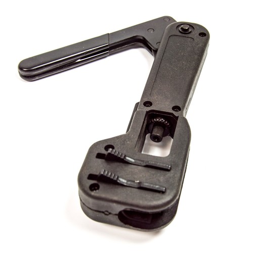 Szczypce kompresyjne PX-558 Sat RG59 RG11 + 10x wtyczka kompresyjna 322 7,5mm - Zdjęcie 3 z 4