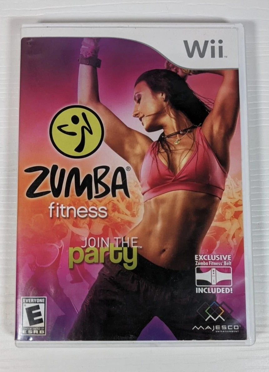 Zumba Fitness (Nintendo Wii, 2010) tested works video game complete