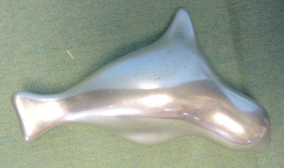 【 ホセルトン スカルプチャー】 カナダ製 アルミニウム 「ビーバー」 Vintage Hoselton Canada Beaver Sculpture Figurine Aluminum Signed