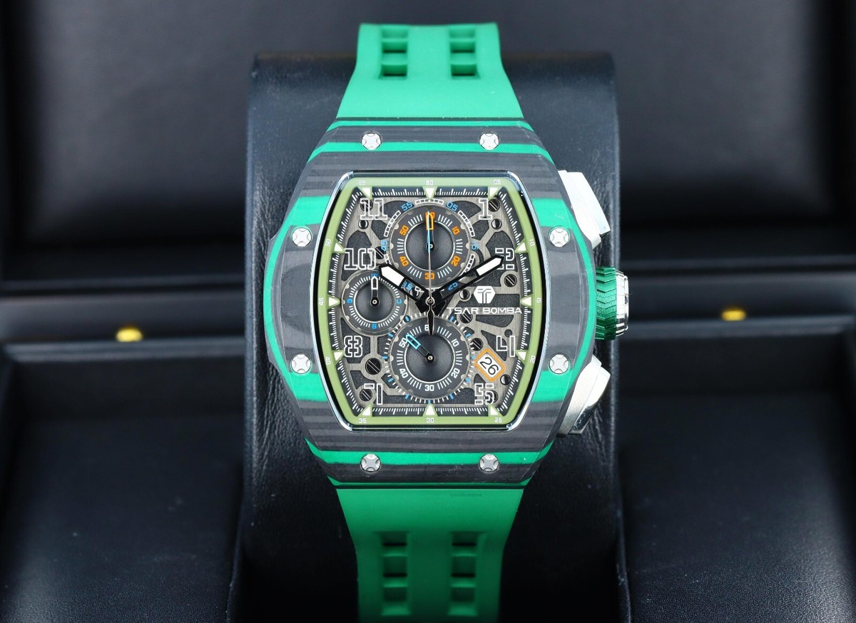 Tsar Bomba Quartz Chronograph Skeleton 