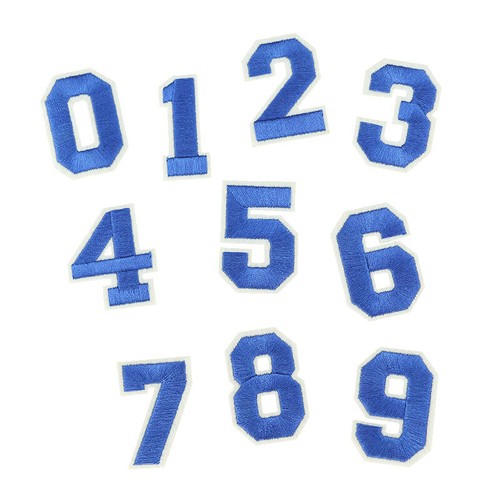 26 Alphabet English Letters Set Embroidered Patches Iron On Sew On Badge Fabric - Picture 33 of 36