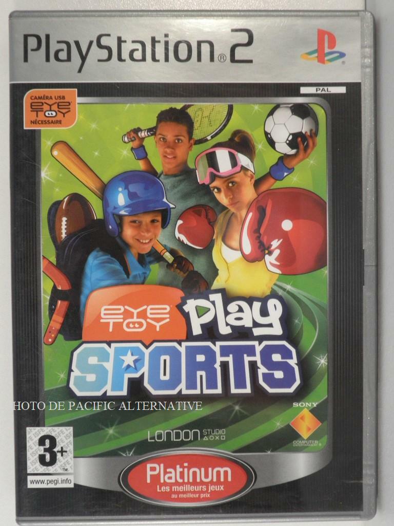 Jeu PS2 EyeToy: Play Sports - Version Complète Avec Caméra, Bon état