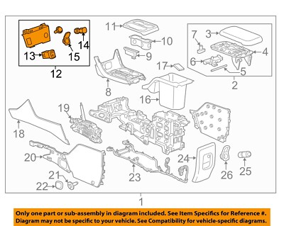 GM OEM 15-19 Canyon,Colorado Console Center Console-Accessory Bezel 22964168