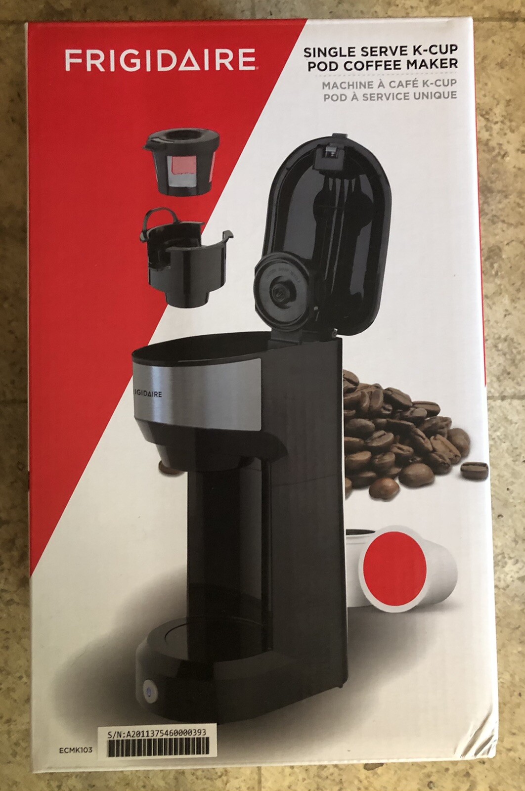 Frigidaire Single Serve Coffee Maker 