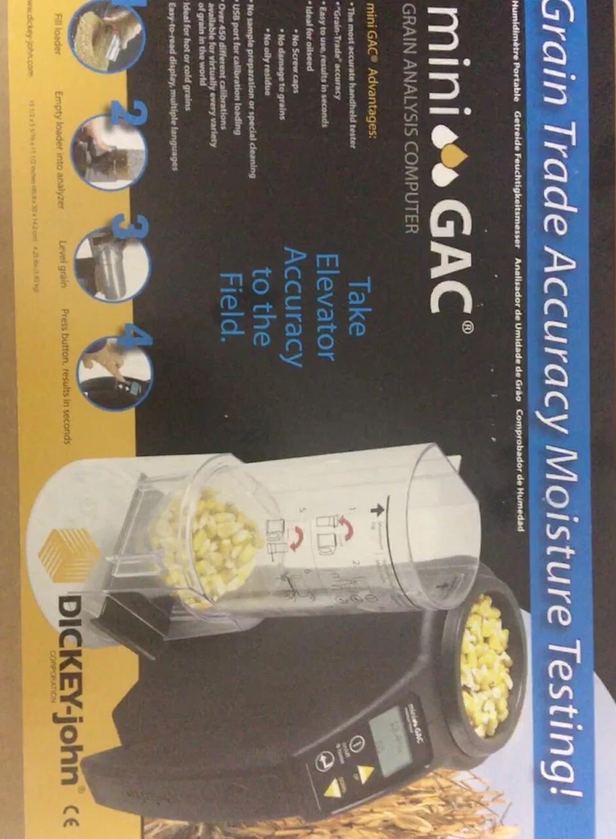 Dickey john moisture sale meter