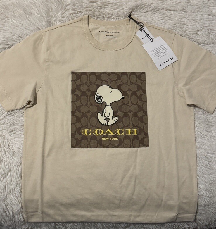 Coach X Peanuts Snoopy Tshirt | eBay