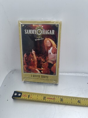New Sealed Sammy Hagar Waboritas 3 Quick Shots (Cassette) Promo