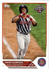 Topps Pro-Debut 2023 FCL Baseball Card #PD-21 Jorge Barrosa