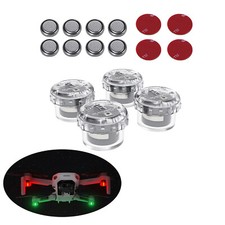 Drone Luce Notturna Universale Rosso Verde per DJI Mini 2 /Air2 /Mavic 2/AIR 3
