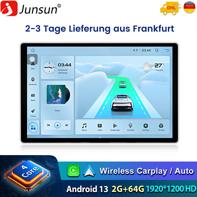 Carplay Android 13 Autoradio GPS BT DAB WIFI Für Fiat Ducato Peugeot Boxer 2+64G