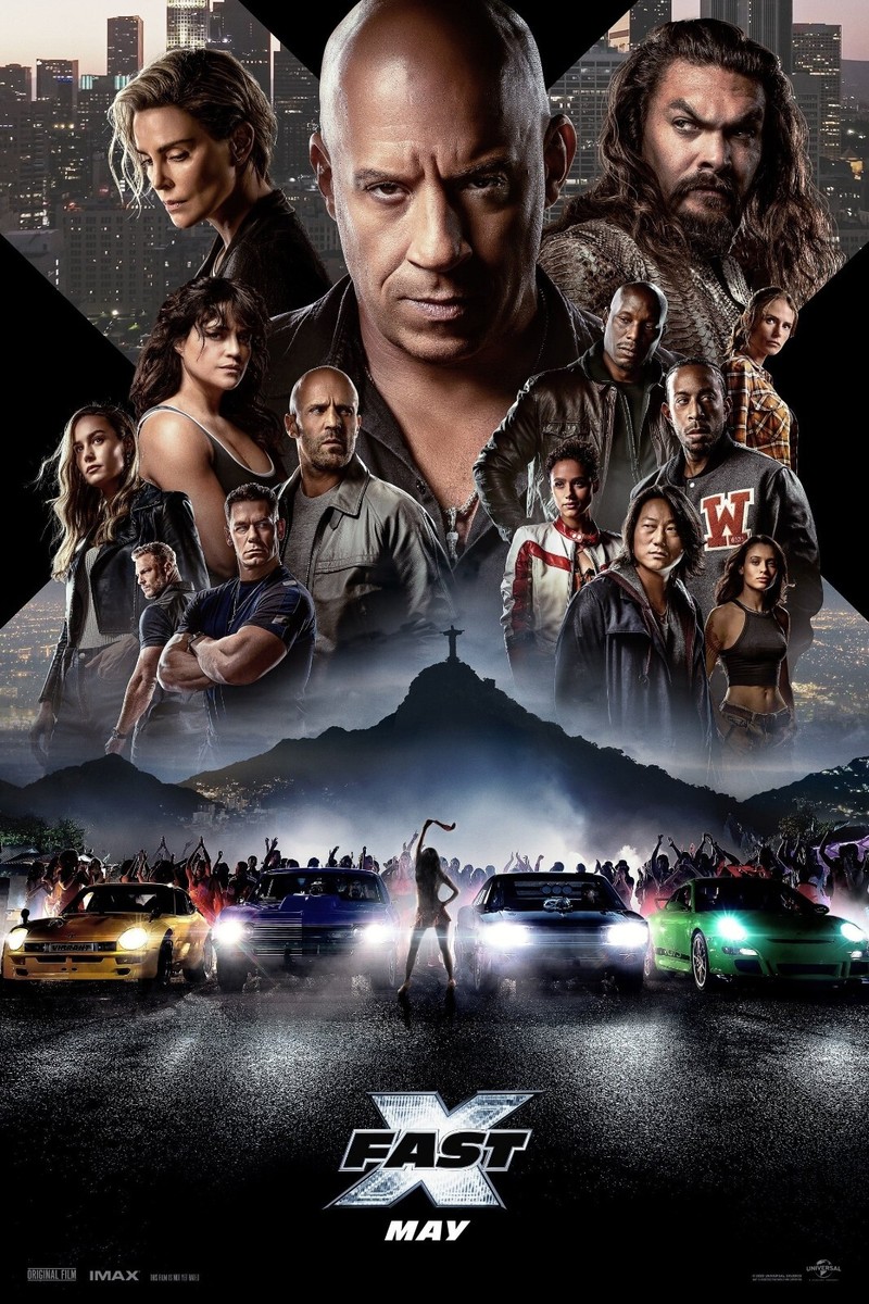 希少 ワイルドスピード　ポスター FAST & FURIOUS ポスターセット 2023 Fast & Furious Fast X Movie Poster 11X17 Paul Walker Vin