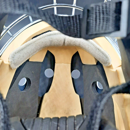 BAUER NME3 Ice Hockey Goalie Mask White Youth Size 6-6 5/8" - Bild 9 von 12