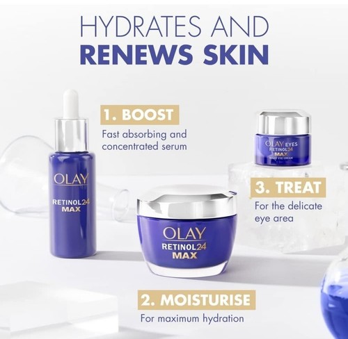 Olay Retinol 24 Night Cream.Fragrance Free 50ml.✨️ - Picture 7 of 7