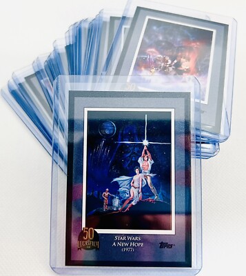 2021 Topps Star Wars Lucasfilm 50th Anniversary Limited Full Set