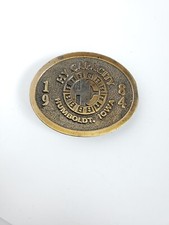 1984 Hy Capacity Humboldt Iowa Limited Edition 1 Of 100 Belt Buckle