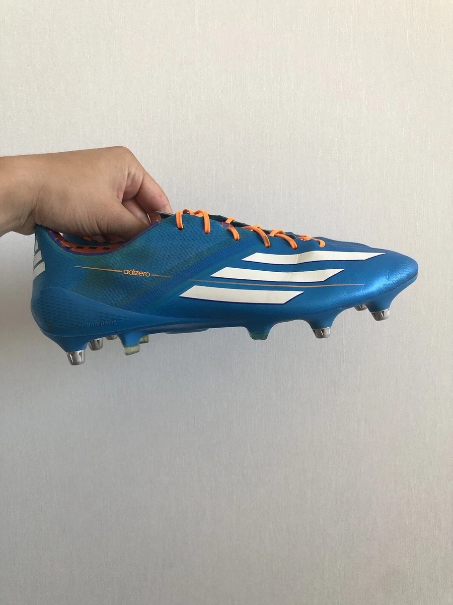 Adidas F50 Adizero Blue Football Cleats Boots Limited US10 1 2