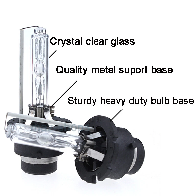 D2S HID 10000K Headlight Replacement Bulbs for 2002-2007 Land Rover Range Rover - Image 2 of 4