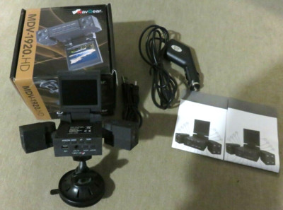 NavGear Dashcam HD-Cockpit-Recorder mit 2 Kameras & TFT-Display MDV-1920.HD