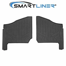 SMARTLINER Custom Fit Floor Mats 1st Row Rugged Rubber Set 2019-2025 Polaris RZR