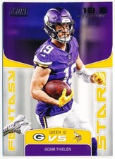 2019 Panini Score Football Adam Thielen Fantasy Stars #FS-12 Minnesota Vikings