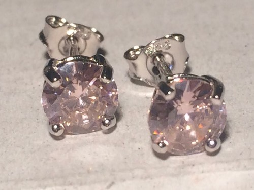 Earrings Topaz, Garnet, Peridot.... 5 & 6mm Solid Silver Stamped - Picture 40 of 41