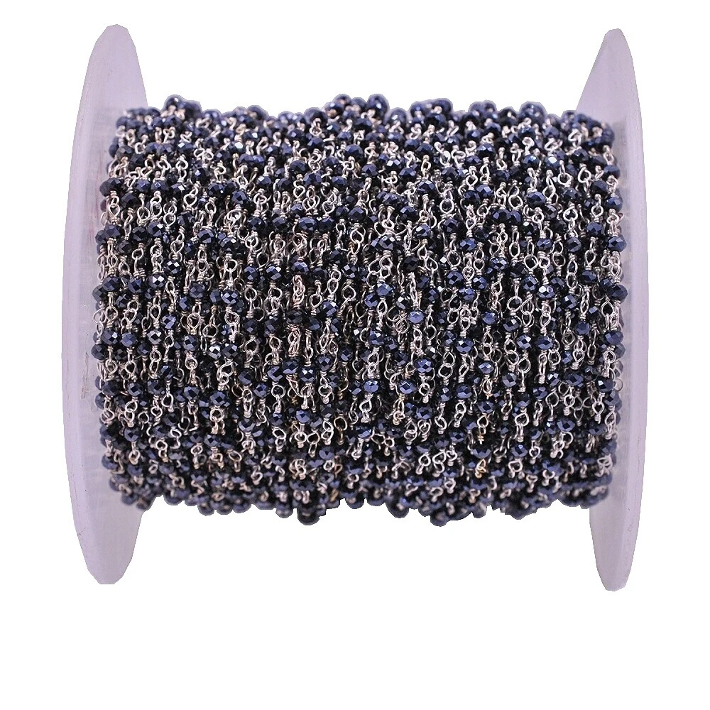 Cadenas de fabricación de joyas negro