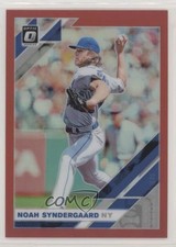 2019 Panini Donruss Optic Red Prizm 21/60 Noah Syndergaard #136 8k4
