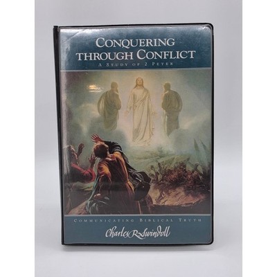 Charles Swindoll Conquering Through Conflict 2 Peter 5-Tape Audio Cassette Set