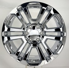 Chevy 20 Chrome Split Spoke Wheels Rims For 2000-2026 Silverado Tahoe Suburban
