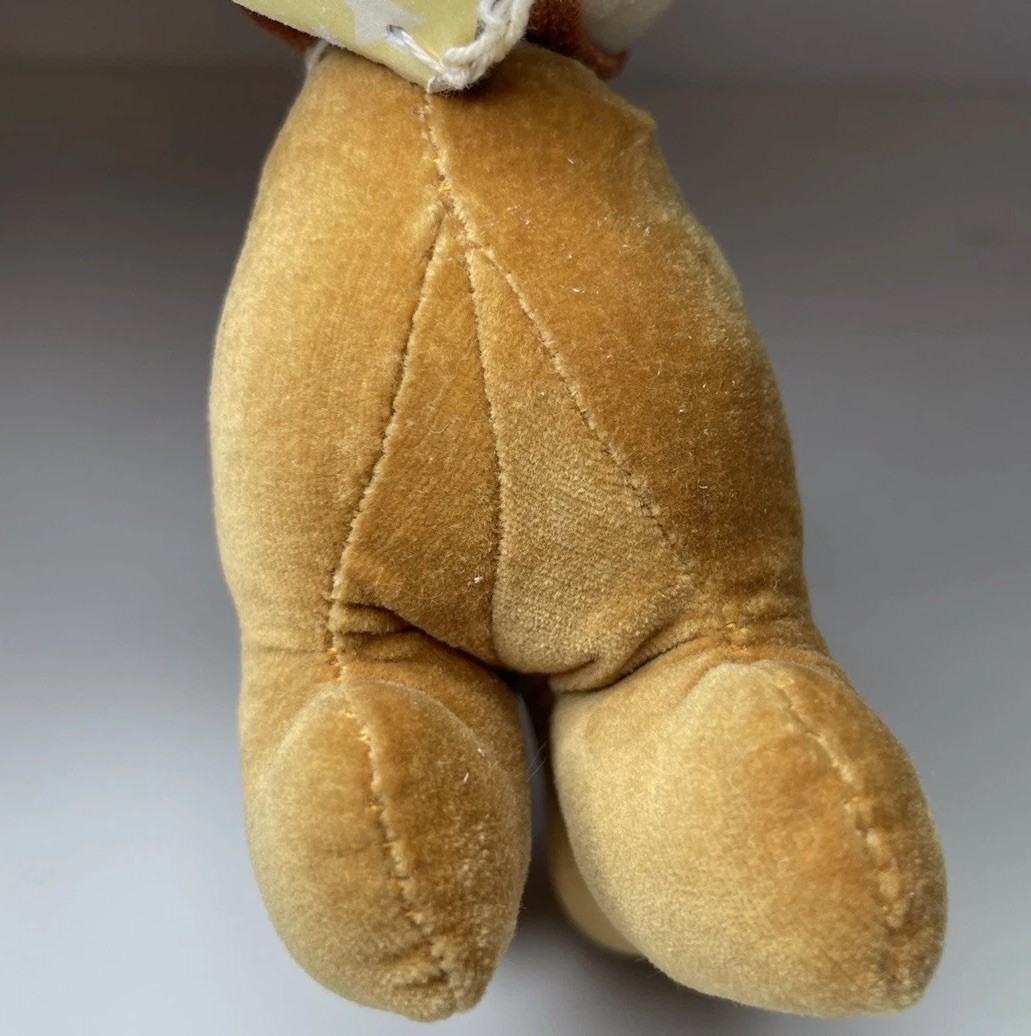 Vintage Dakin Dream Pets SAMPLE Pilot Cat Plush 6” Brown With Tags *READ*