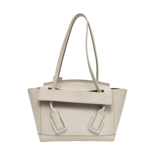BOTTEGA VENETA Arco Handbags Leather White Free Shipping | Duties Paid