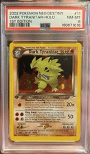 Nintendo Pokemon TCG Dark Tyranitar 11/105 Neo Destiny 1st Ed Holo PSA 8 (2002) on eBay