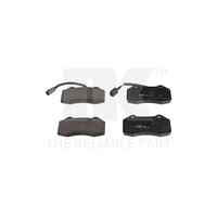 Bremsbelagsatz, Scheibenbremse NK 222397 FüR Alfa Romeo Fiat Abarth, Vorderachse