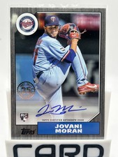 2022 Topps Update Series - 1987 Topps Baseball Autographs Jovani Moran #87BA-JMO