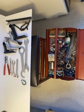 Vintage Campagnolo Toolbox w/ Bicycle Tools P...