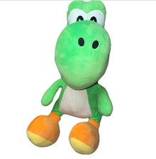 Yoshi Super Mario Bros Plush Doll Nintendo 14 Inch Tall VERY RARE