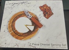 NEW 2 Piece Cheese Serving Set by Cooper & Co Homewares 