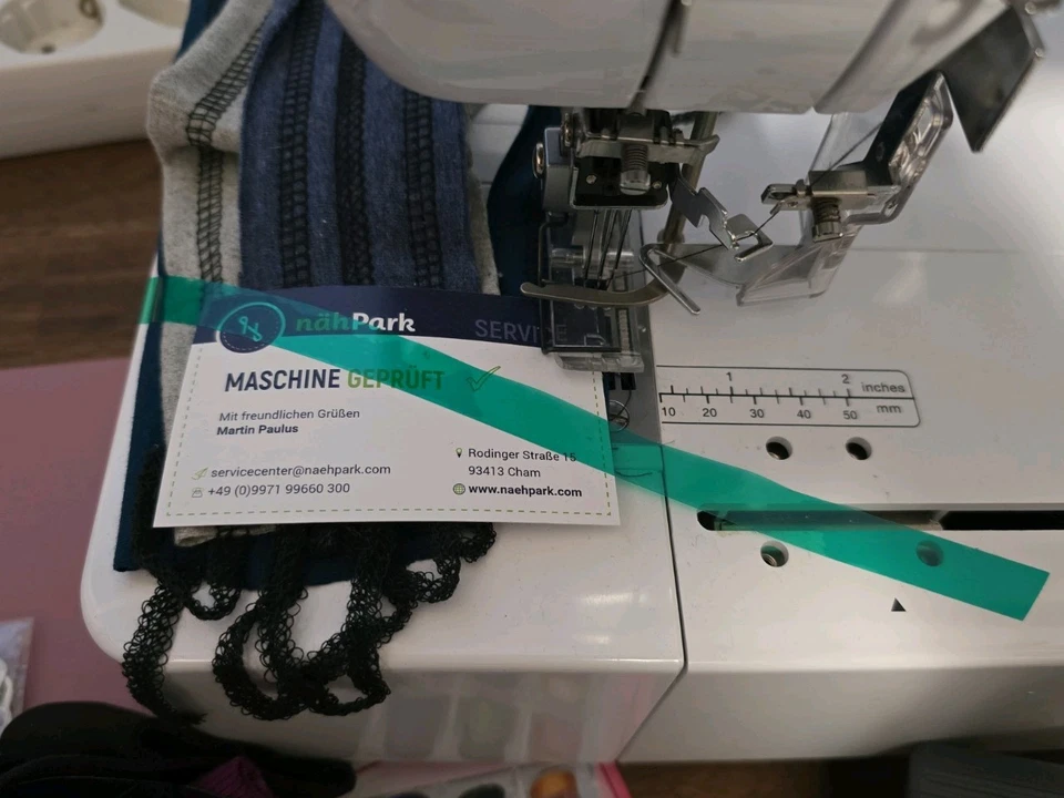 Brother CV3550 Coverstitch Top-Stitch Maschine, kaum benutzt, für Anfänger, OVP - Bild 2 von 4