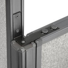Office Panels High-Low 90 Degree Connector Kit For 42" Low Panel