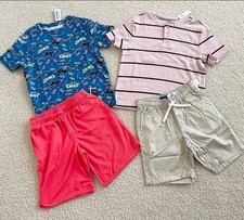 Bundle NWT boys shortsleeves and shorts Old Navy Gap S 6/7 