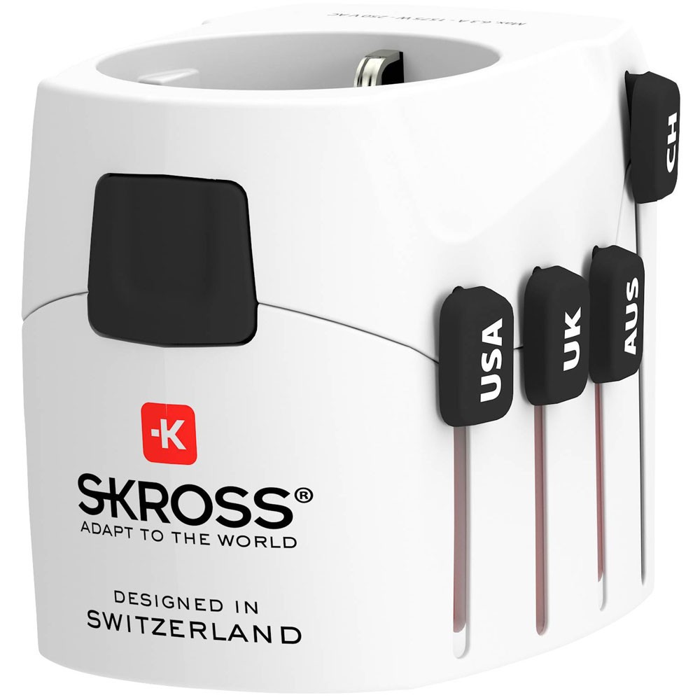 Skross PRO Travel Adapter: Safe Global Use 1750W Power