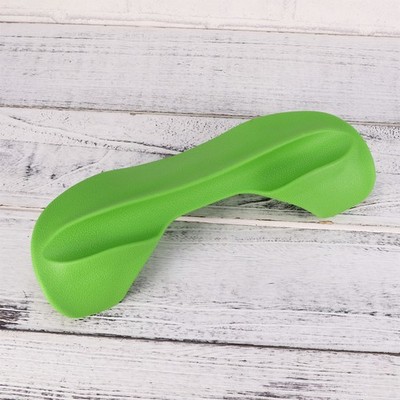 Squat Bar Pad Green Lightweight Barbell Cushion with Securing Straps for Gym Use