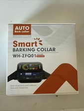 Smart Auto Anti-Barking Collar 5 Level Frequency WH-ZFQ01 2-Pack Black New