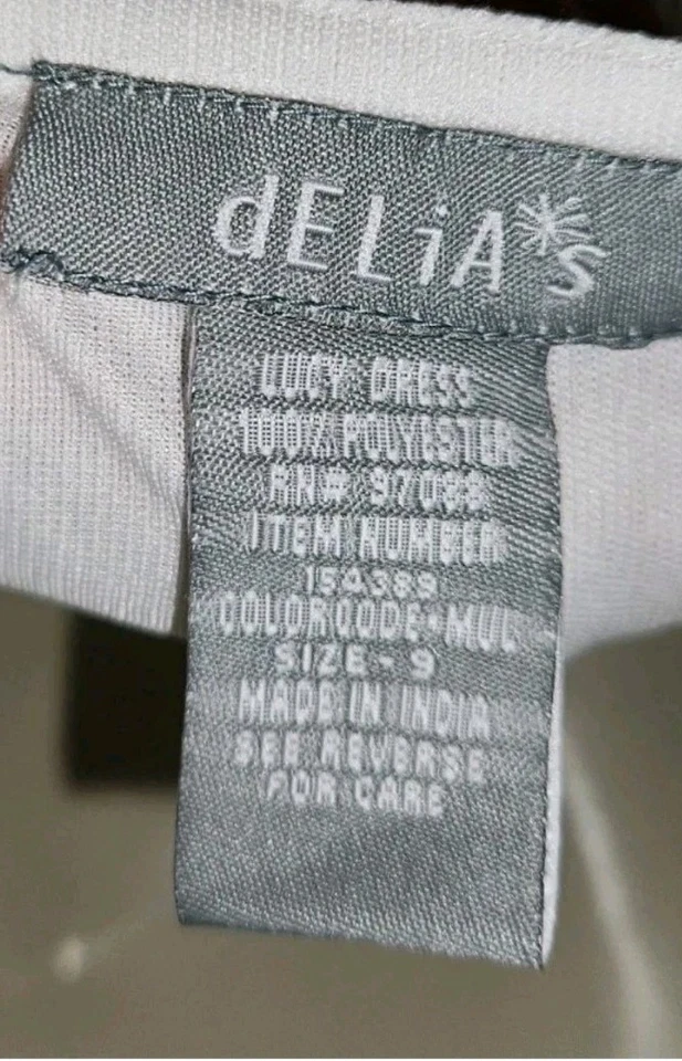 dELiAs Talla 9 Floral Chifón Solero Hada Romántico Femenino Jardín Fiesta Y2K Foto 4 de 4