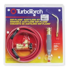 Turbotorch Torch Kit, WSF-4 Series, Acetylene, 3/8 in -24, A LH, S-4 0386-0090